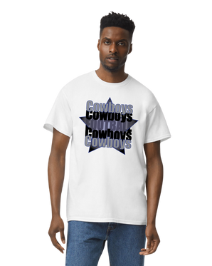 Cowboys short sleeve t-shirt with Star