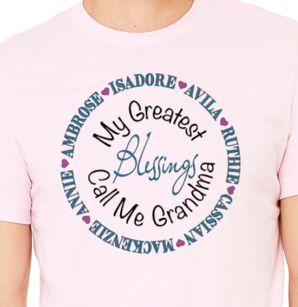 short sleeve customizable t-shirt